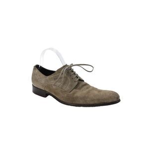 Dolce & Gabbana Mens Suede Lace Up Dress Shoe Oxfords Brown Size 7